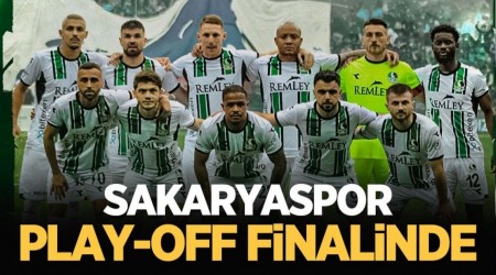 Sakaryaspor play-off finalinde