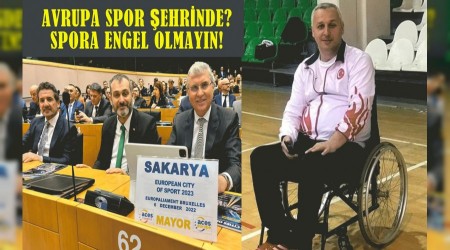 zen: "Avrupa Spor ehri dl Alm Sakarya ehrinde Spora Engel Olmayn"